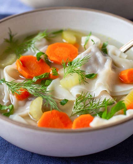 Easy Beef Kreplach (Purim Dumplings)