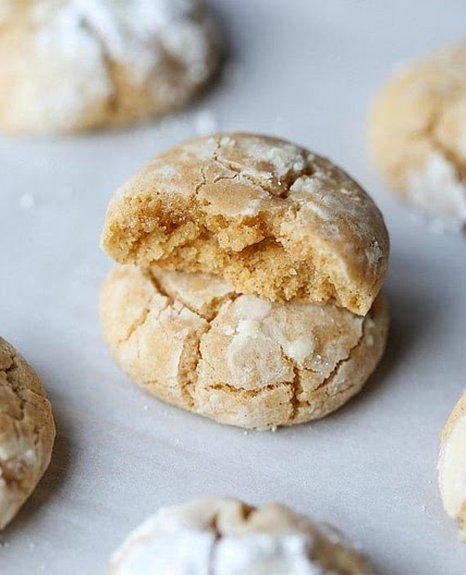 Brown Butter Cinnamon Crinkle Cookies