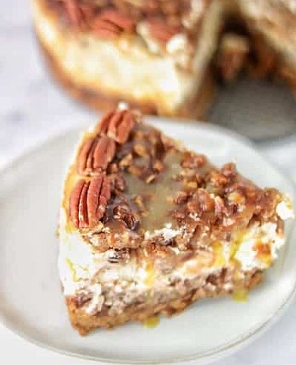 Philadelphia Caramel-Pecan Cheesecake
