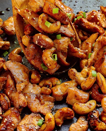 Sheet Pan Honey Soy Cashew Chicken