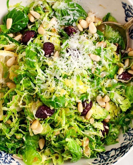 Shaved Brussels Sprout Salad
