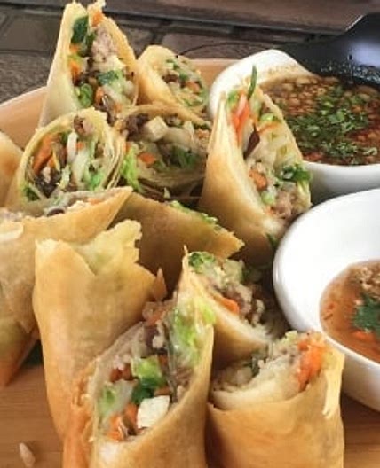 Veggie Thai Spring Rolls