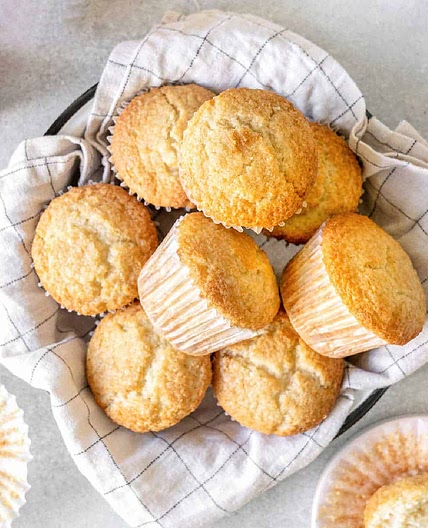 Easy Coconut Muffins Recipe