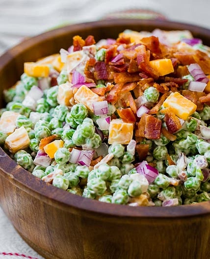 Southern English Pea Salad