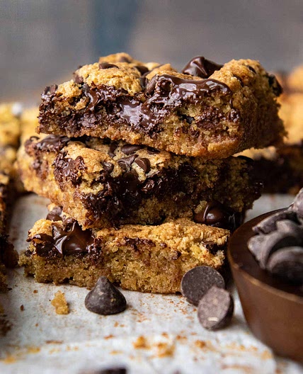 Almond Flour Blondies