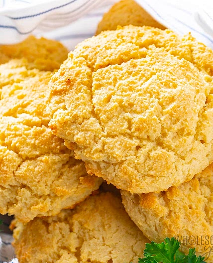Keto Biscuits (5-Ingredient Recipe)