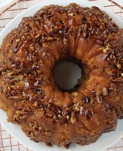 Pecan Upside Down Cake