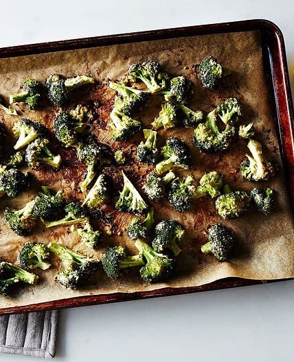 Tahini Roasted Broccoli