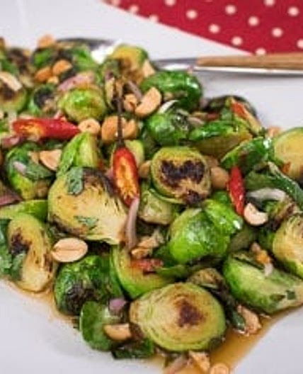 Brussel Sprouts Thai-Style ยำกะหล่ำดาว