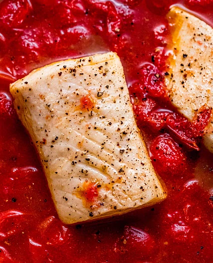 Tomato Poached Fish