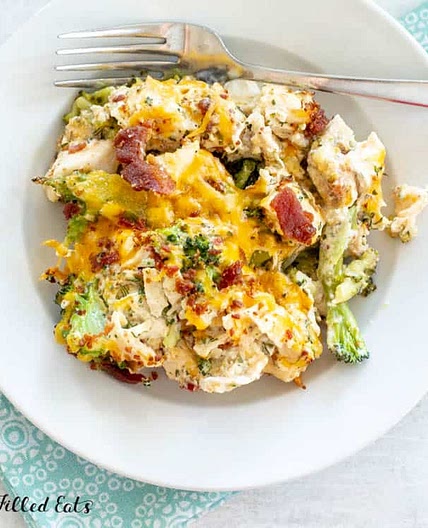 Chicken Bacon Ranch Casserole