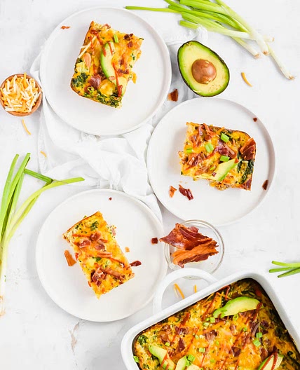 Bacon Potato Egg Casserole