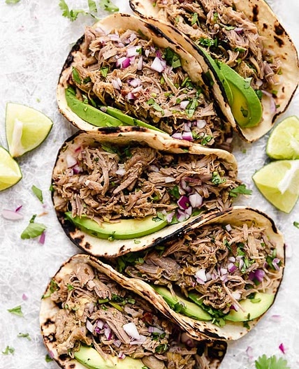 Slow Cooked Pork Carnitas (Mexican Pulled Pork)