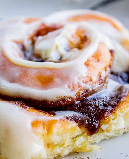 Homemade Cinnamon Rolls and Cinnamon Roll Icing Recipe