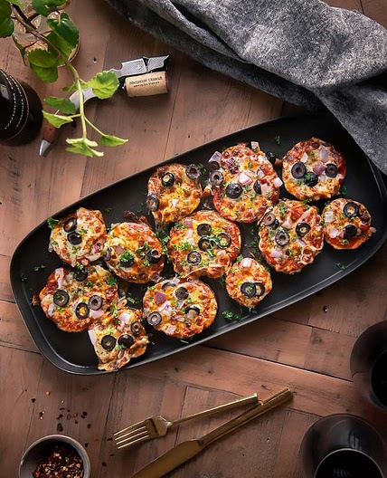 Keto Eggplant Pizza