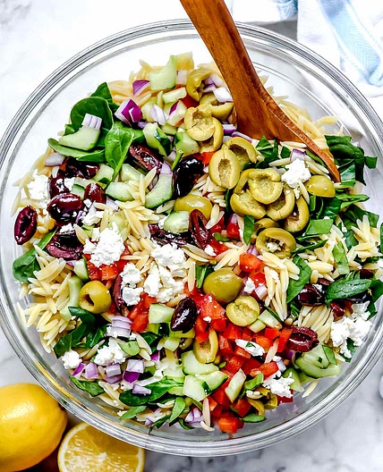 Mediterranean Orzo Salad Recipe