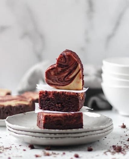 Red velvet brownies