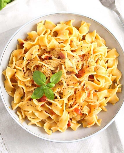 Pasta in Coconut Milk Sauce