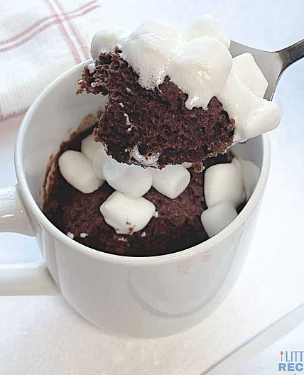 Hot Chocolate Mug Cake