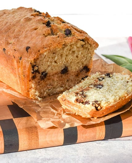 Vegan Chocolate Chip Loaf Cake