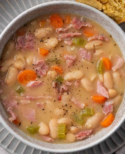 White Bean and Ham Soup