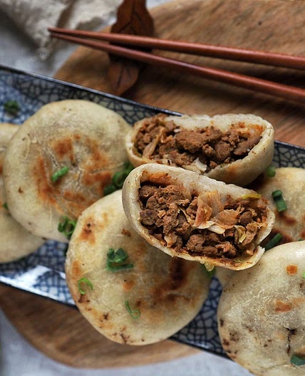 Vegetarian Air Fryer Kimchi Bun