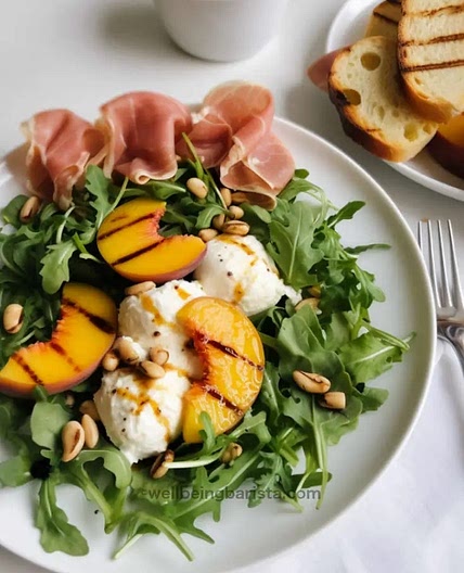 Peach Cottage Cheese Salad