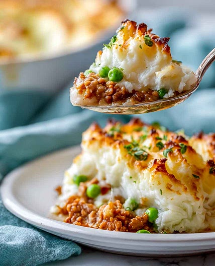 Low-Carb Cottage Pie With Cauliflower Mash