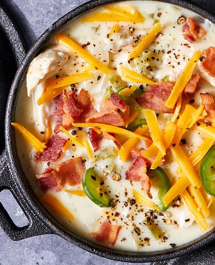 Jalapeño Popper Chicken Soup