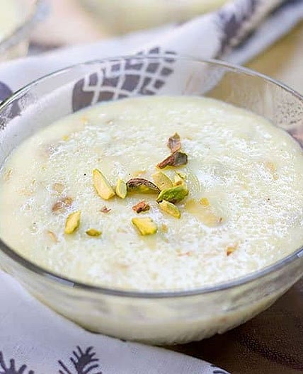 Easy Rice Kheer Indian Rice Pudding