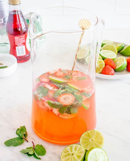 Pink Mojito Recipe
