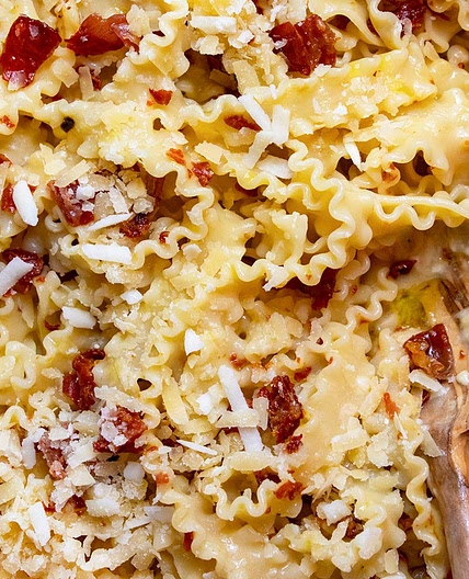 Aglio e Olio with Crispy Prosciutto