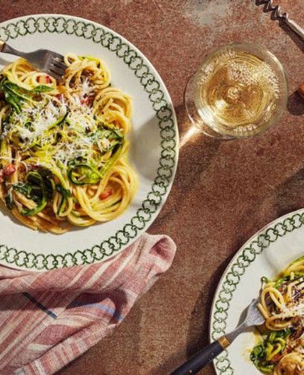 Zucchini Carbonara