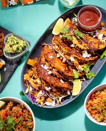 Vegan Birria Tacos with Consommé