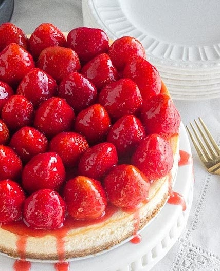 New York Style Low FODMAP Cheesecake