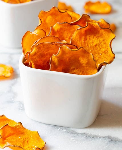 Baked Sweet Potato Chips