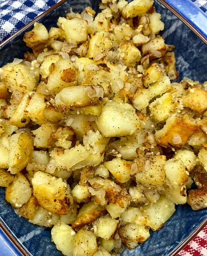Southern Pan Fried Potatoes and Onions
