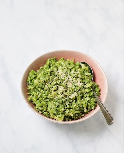 Garlic & Parmesan Broccoli Mash