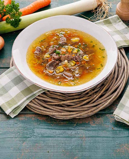 Rindfleischsuppe nach Omas Rezept