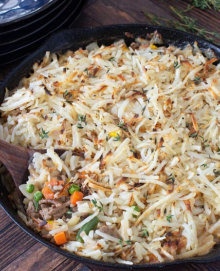 Ground Turkey and Potato Skillet Recipe