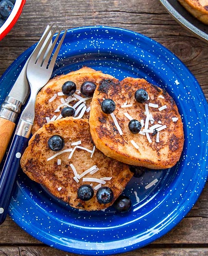 Banana Coconut French Toast