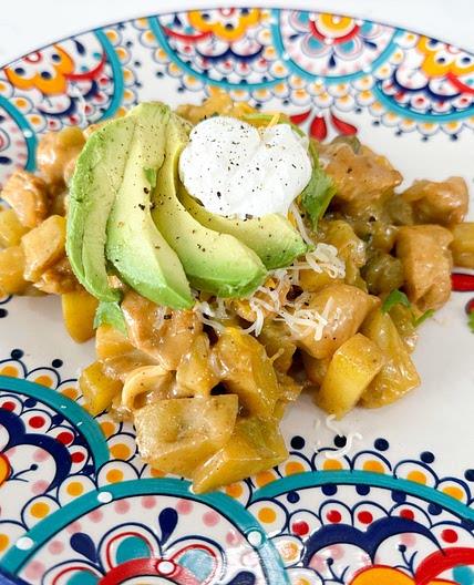 Green Chile Chicken with Potatoes