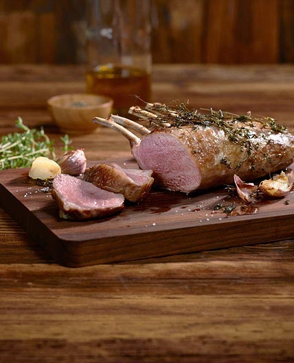 Rack d’agneau au four