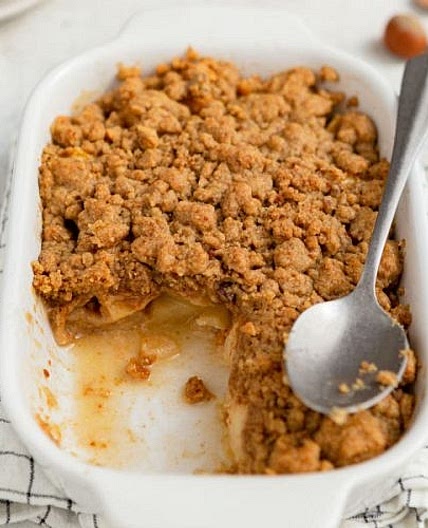 Crumble aux pommes