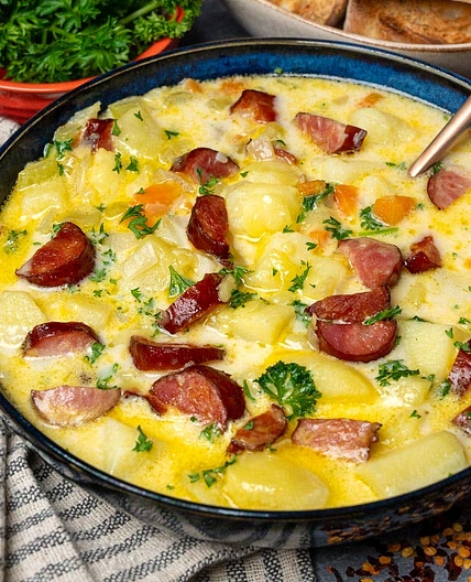 Kielbasa Potato Soup