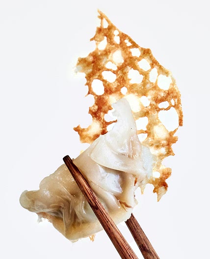 Pork and Scallion Dumplings With Crispy Skirt