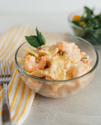 Shrimp Alfredo Tortellini