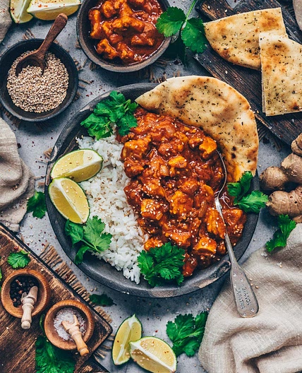 Indisches Butter Chicken (Vegan)