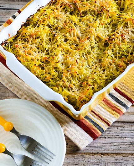 Pesto Spaghetti Squash