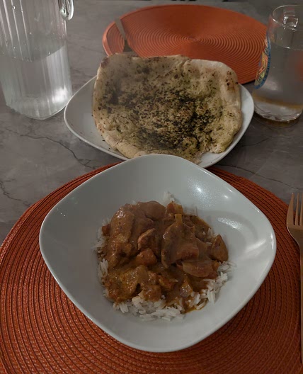 Slow cooker butter chicken curry